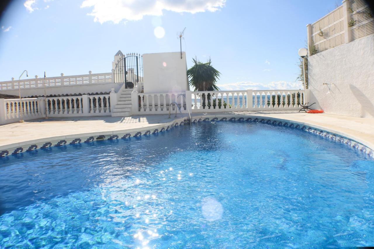 Апартаменты Atico Frente Al Mar - Vistas, Piscina, Terrazas, Parking! Бенальмадена Экстерьер фото