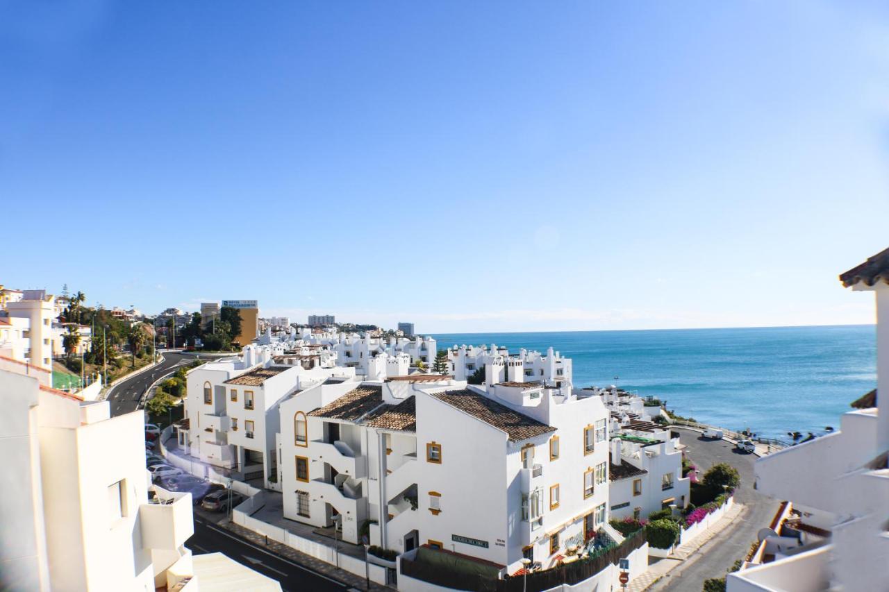 Апартаменты Atico Frente Al Mar - Vistas, Piscina, Terrazas, Parking! Бенальмадена Экстерьер фото